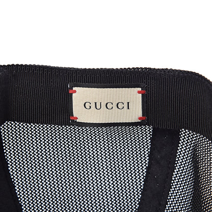 Gucci GG Supreme Monogram Bosco Patch Baseball Hat 57 Beige Malva 7 of 8