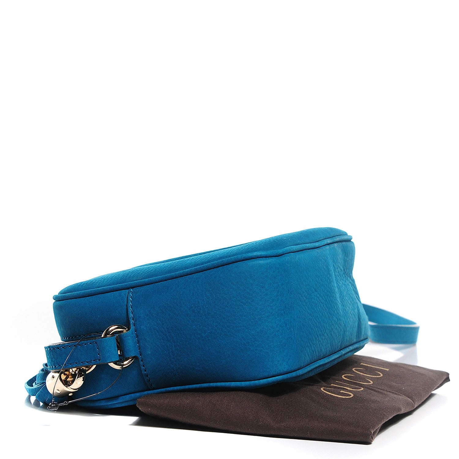 Gucci Vitello Range Small Soho Disco Bag Deep Cobalt 4 of 9