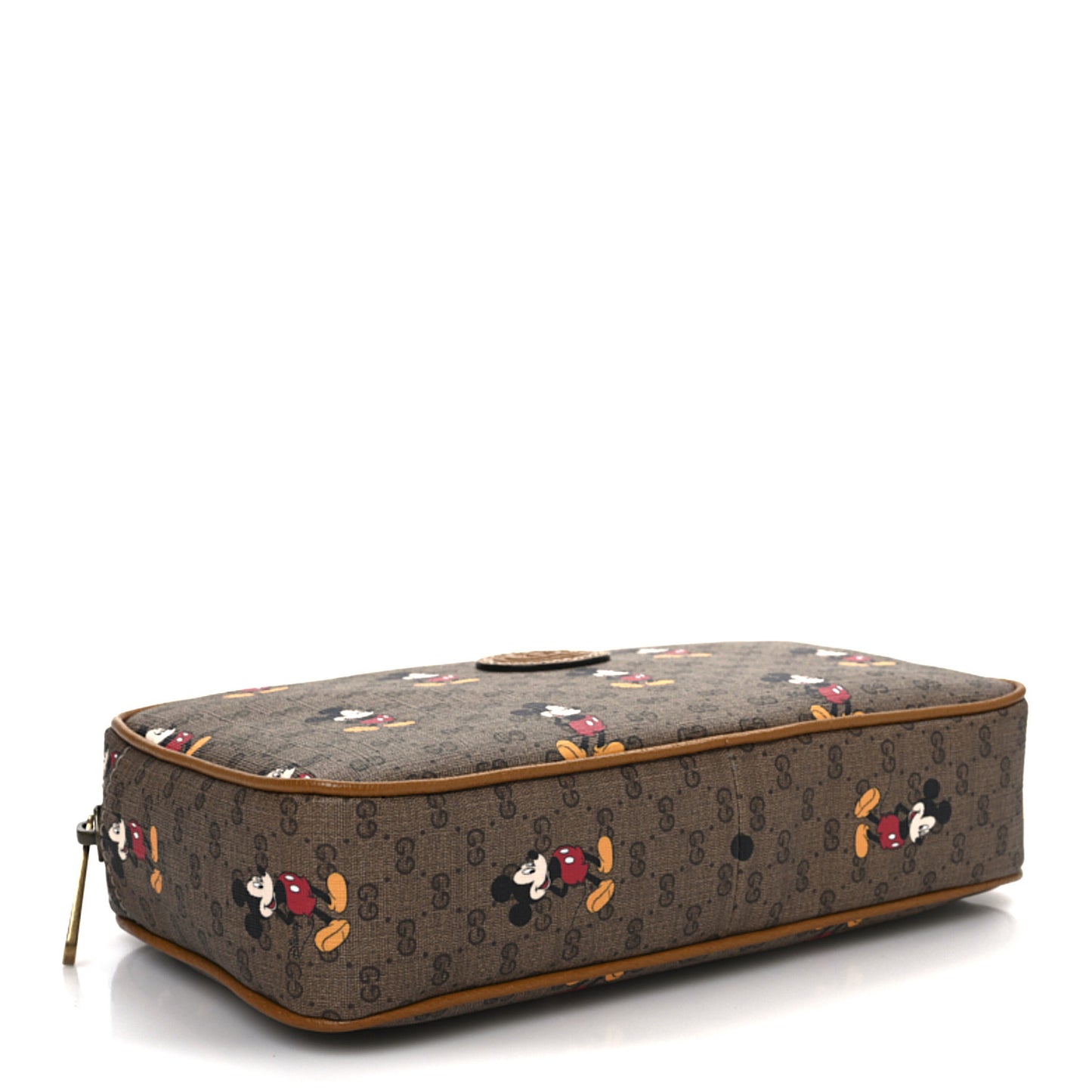 X DISNEY Mini Vintage GG Supreme Monogram Mickey Mouse Small Belt Bag 85 34 Beige Vintage Sun Oil