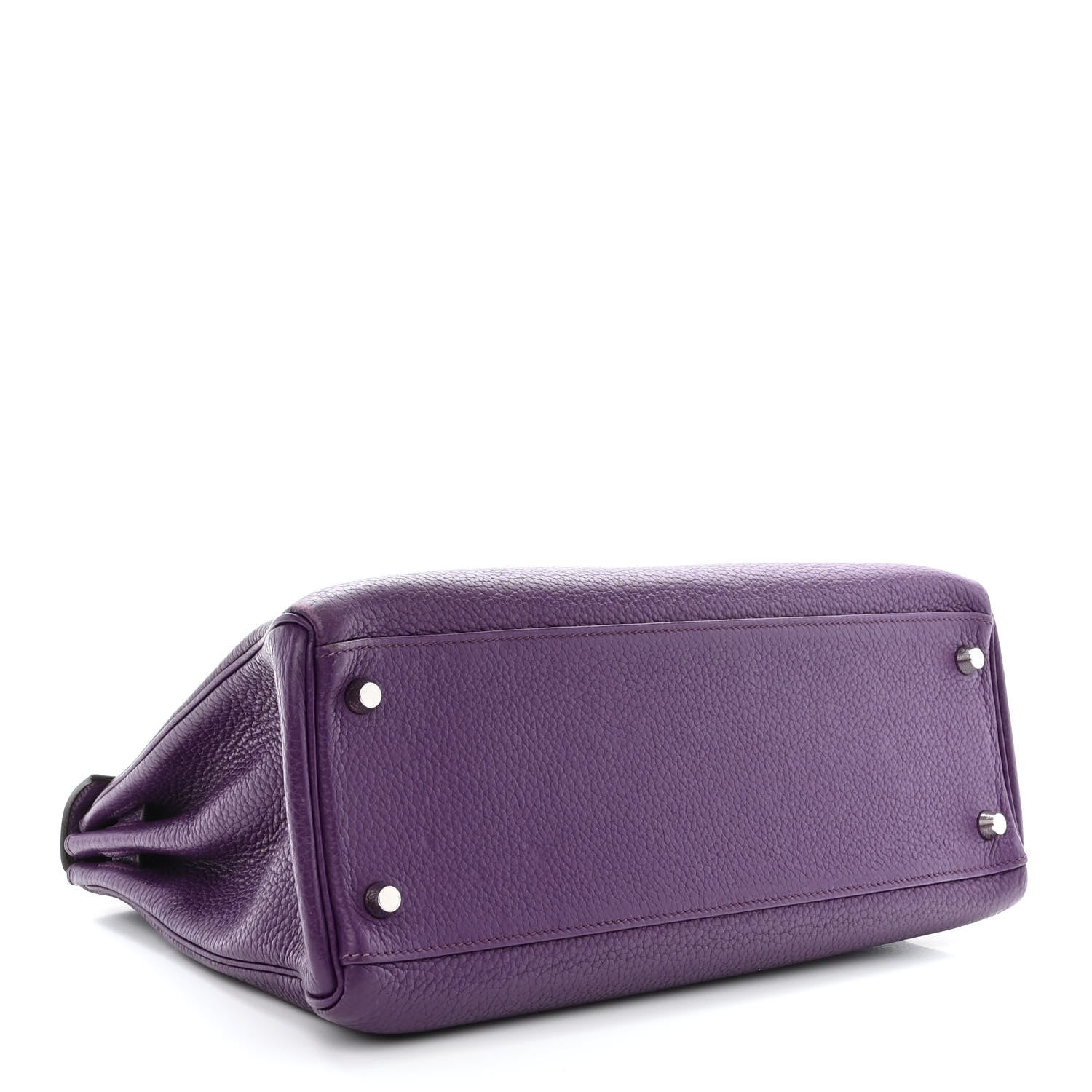 Hermes Taurillon Clemence Kelly Retourne 32 Ultraviolet 4 of 19