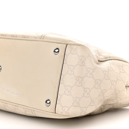 Gucci Guccissima Medium Princy Tote Off White 9 of 13