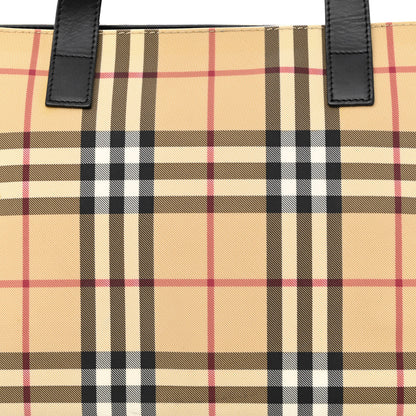 Burberry House Check Regent Tote Black 6 of 10