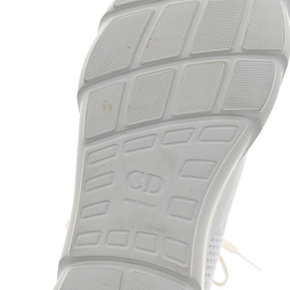 Christian Dior Technical Knit Mens B21 High Top Sneakers White Grey 12 of 13