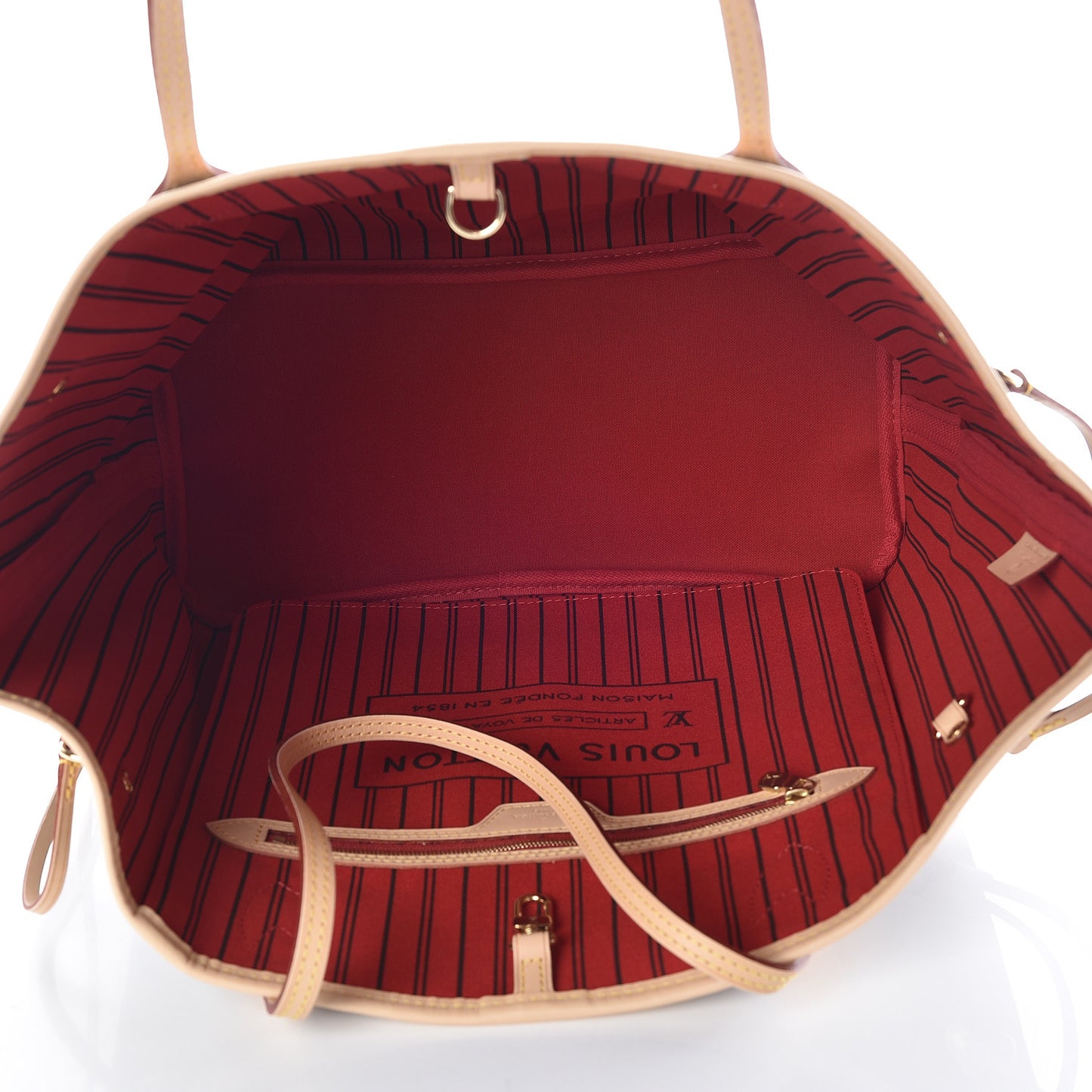 Monogram Neo Neverfull MM Cherry