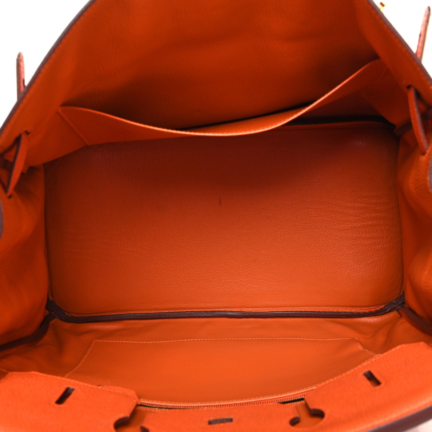 Togo Birkin 35 Orange