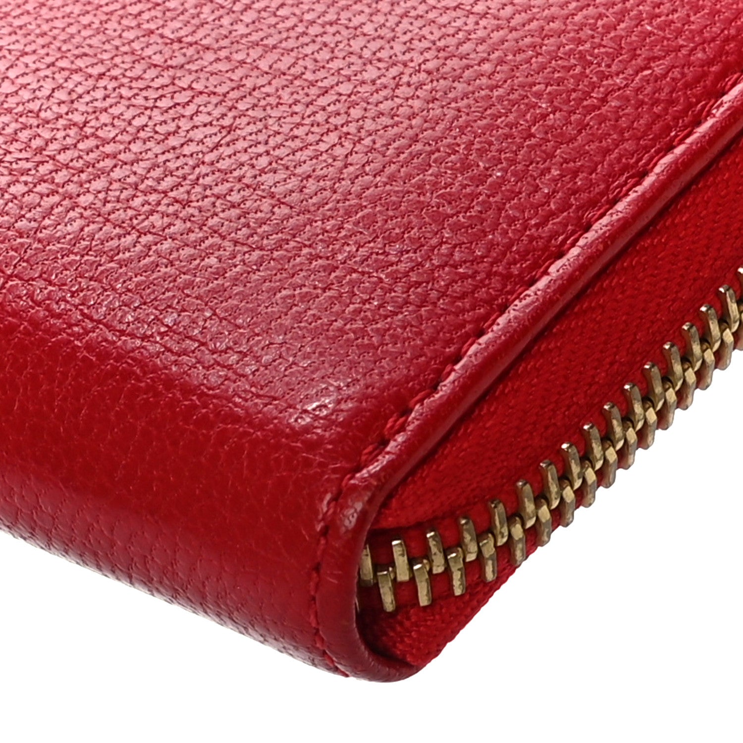Mulberry Small Classic Grain Compact Zip Wallet Red 8 of 11