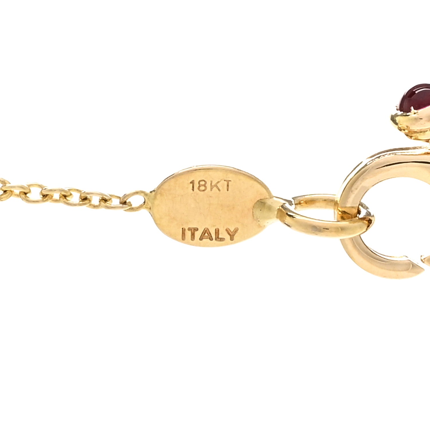 Roberto Coin 18K Yellow Gold Diamond .35ctw Diamonds By The Inch Seven Station Necklace 4 of 4