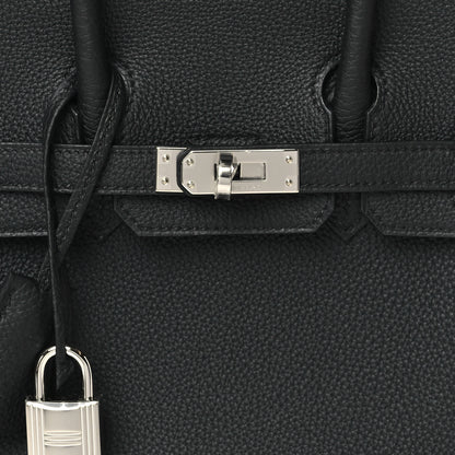 Hermes Togo Birkin 25 Black 6 of 9