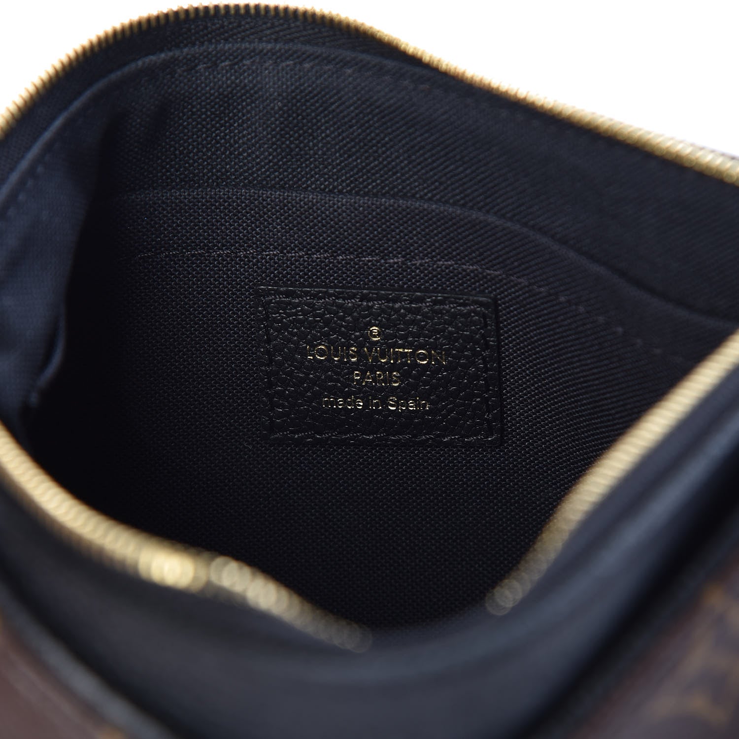 Louis Vuitton Monogram Pallas Clutch Black 6 of 9