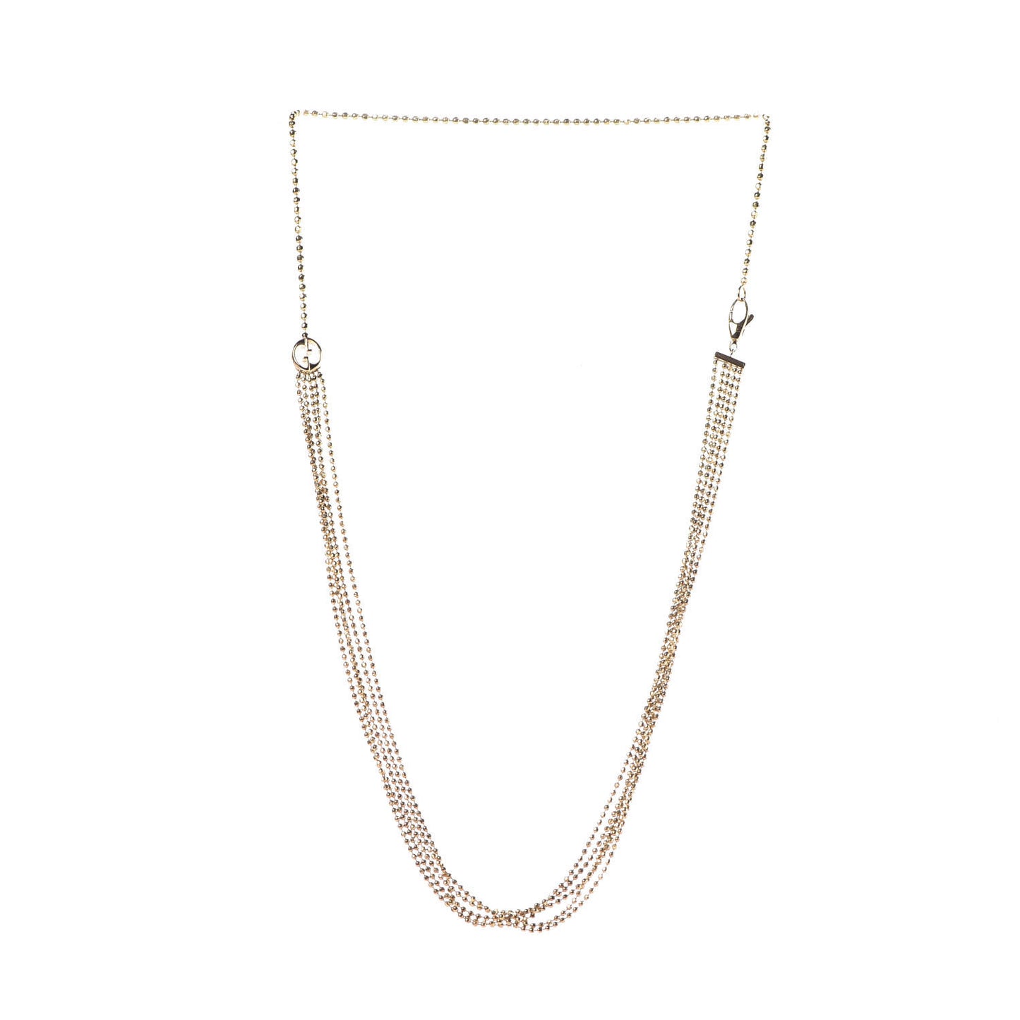 18K Yellow Gold GG Signature Statement Necklace