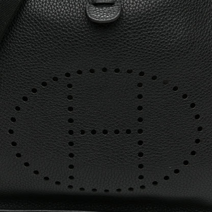 Hermes Taurillon Clemence Evelyne III PM Black 10 of 10