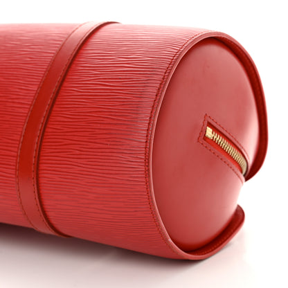 Louis Vuitton Epi Soufflot Castillan Red 10 of 16