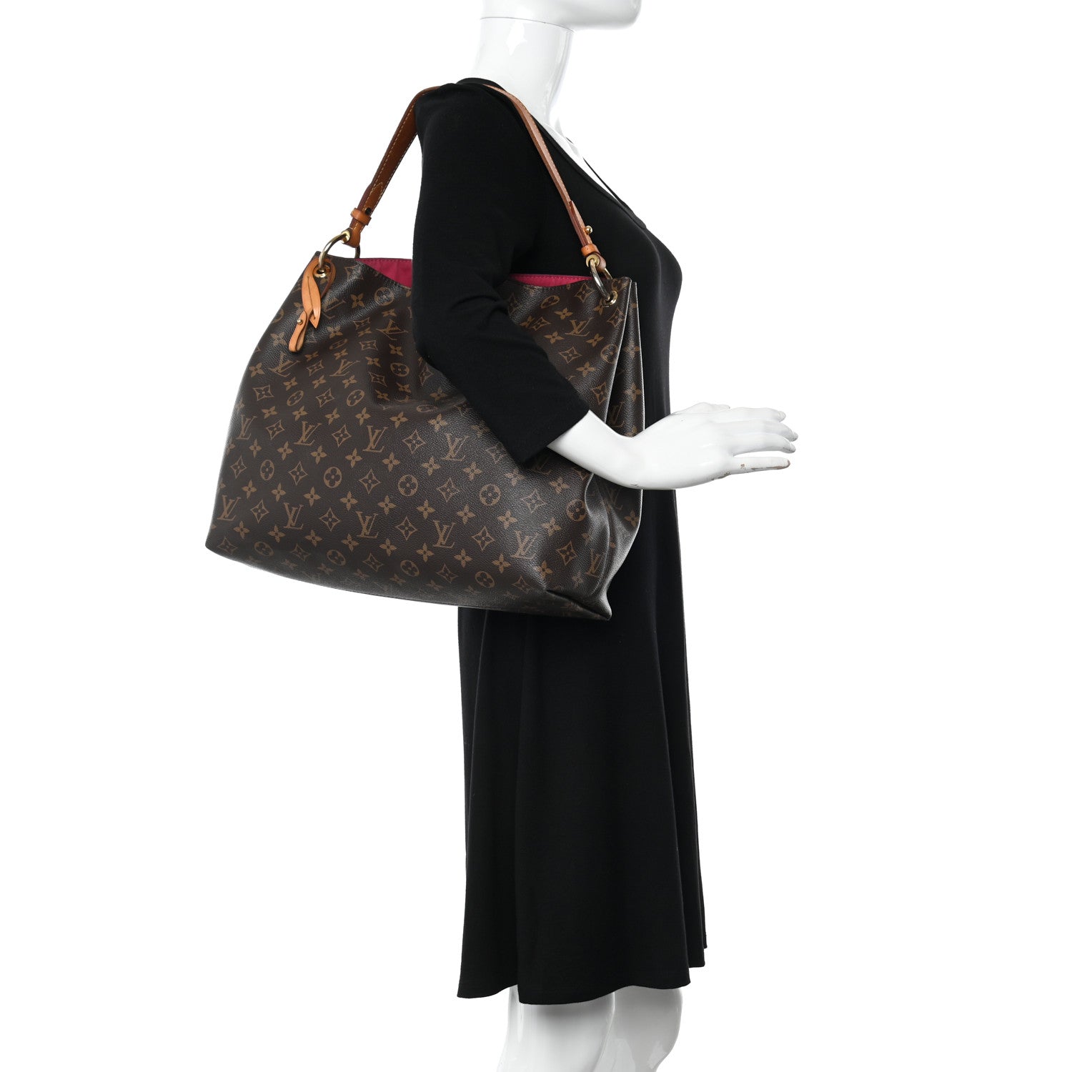 Louis Vuitton Monogram Graceful MM Pivoine 2 of 12