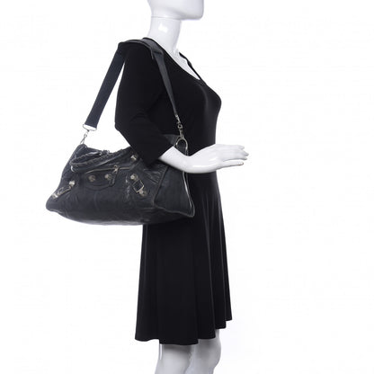 Balenciaga Agneau Giant 21 Silver Hardware Part Time Anthracite 2 of 11
