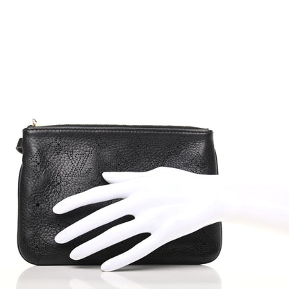 Louis Vuitton Mahina Selene Pochette PM Black 2 of 8