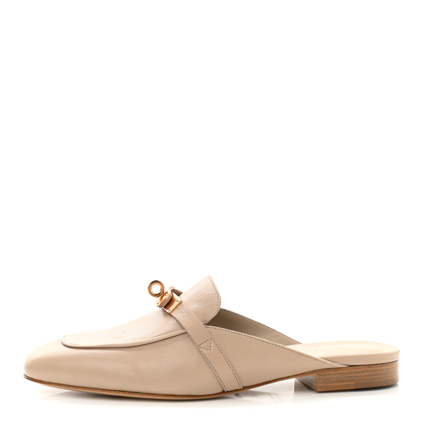 Goatskin Oz Mules 37 Blanc Gomme