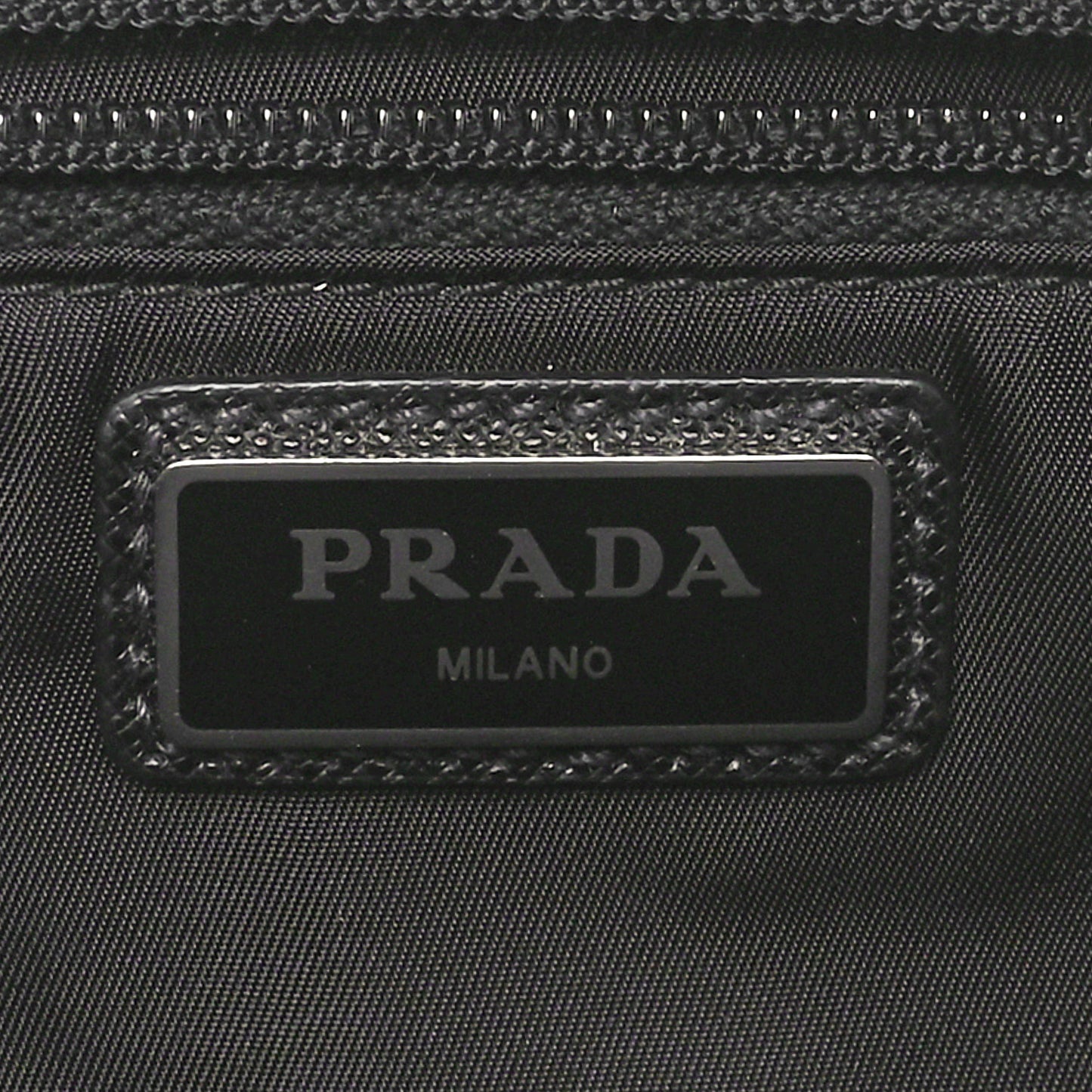 Tessuto Nylon Belt Bag Black
