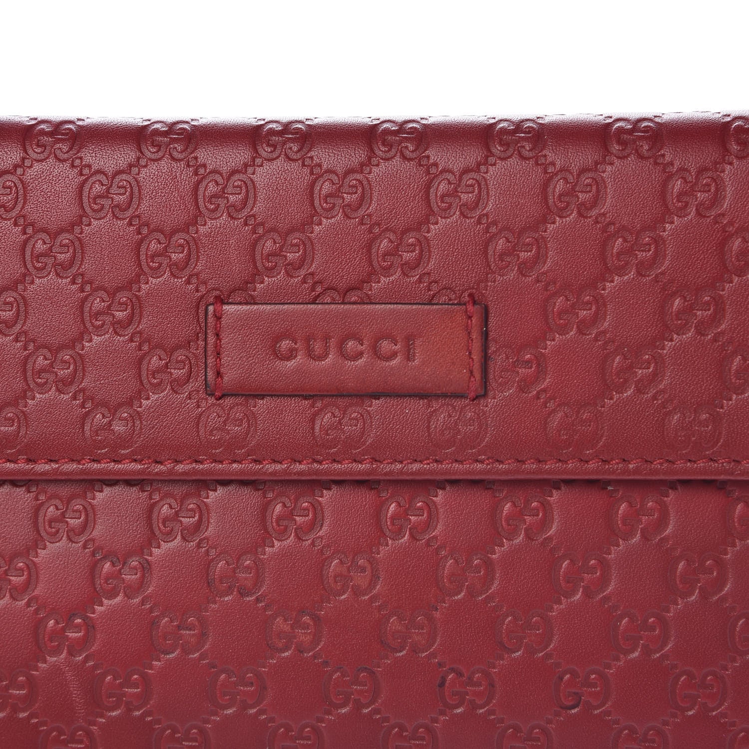 Gucci Soft Microguccissima Continental Zip Wallet Red 8 of 9