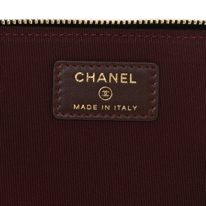 Chanel Lambskin Quilted Small Vanity Case With Chain Black 6 of 8
