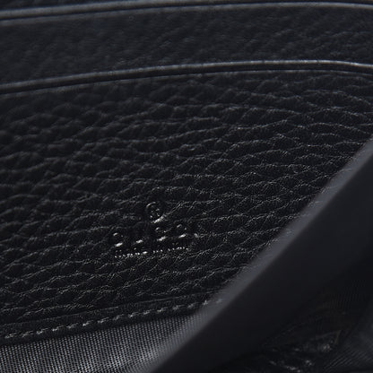Gucci Pebbled Calfskin Soho Zip Around Wallet Black 5 of 8