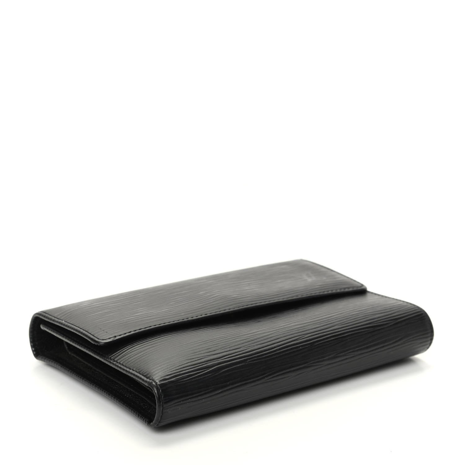 Louis Vuitton Epi Porte Tresor Etui Papiers Wallet Black 4 of 6
