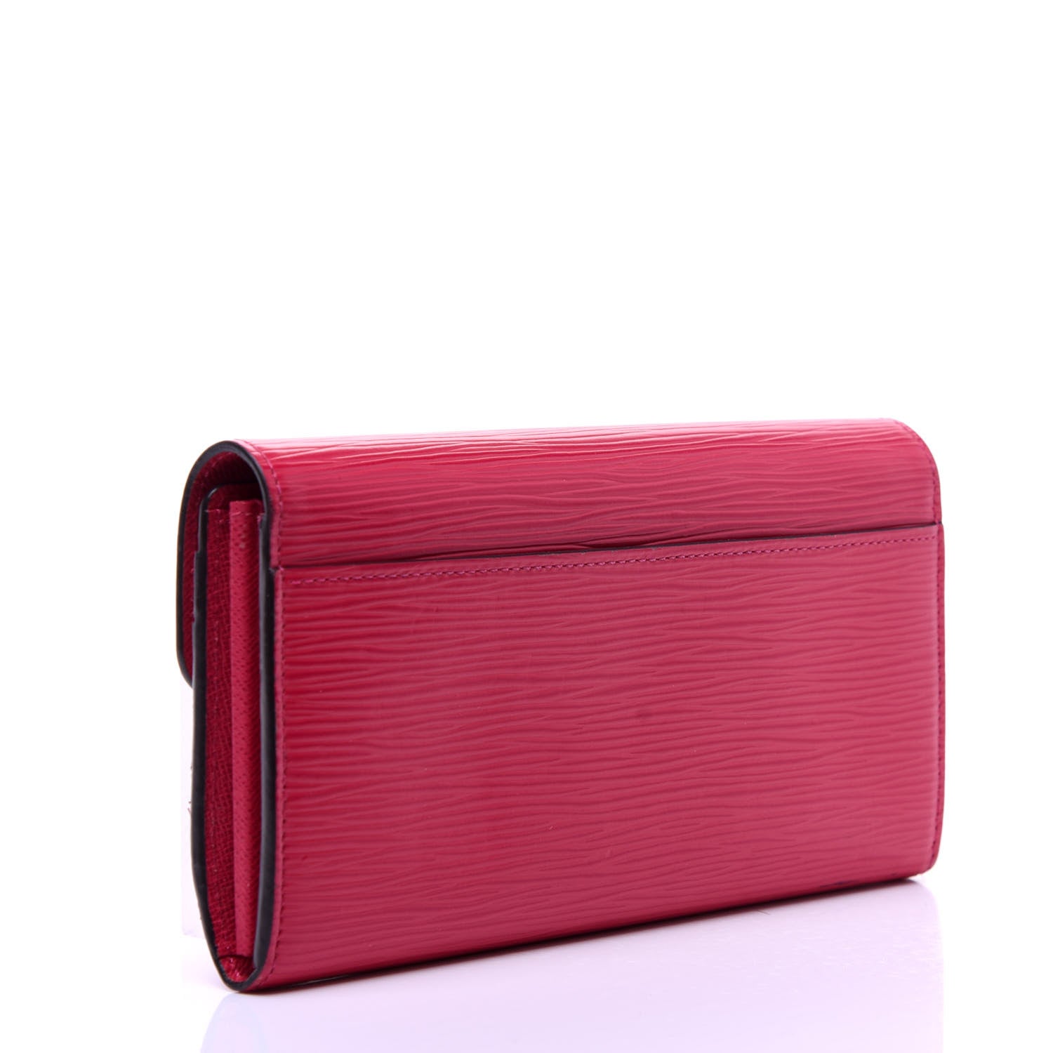 Louis Vuitton Epi Sarah Wallet NM Hot Pink 3 of 10