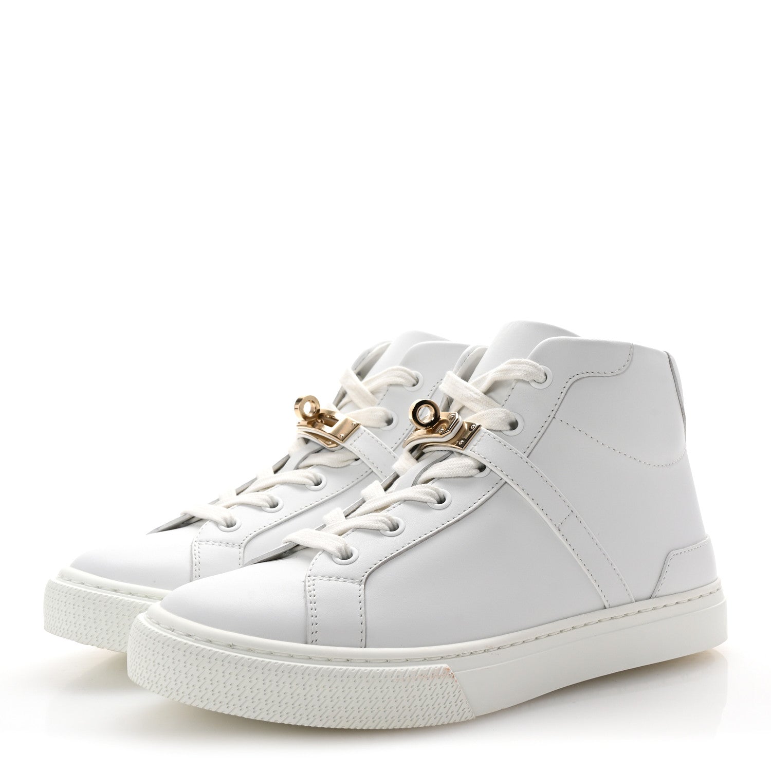 Hermes Calfskin Daydream Sneakers 36 White 4 of 10