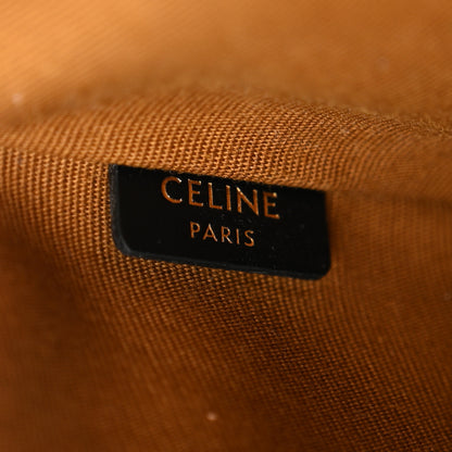 Celine Triomphe Canvas Pouch Black 6 of 6