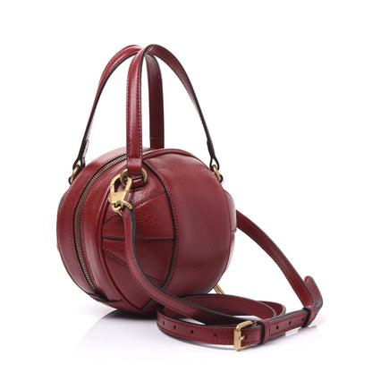 Gucci Piuma Lux Energy Mini Tifosa Basketball Shaped Shoulder Bag Romantic Cerise 2 of 9