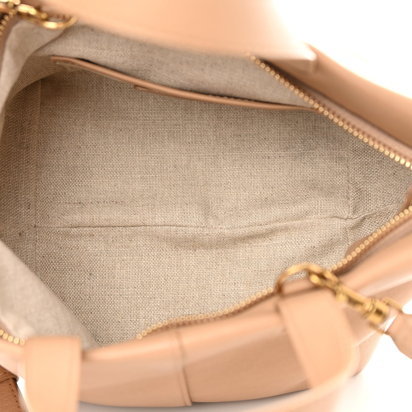 Calfskin Mini Tulipano Bag Nocciola