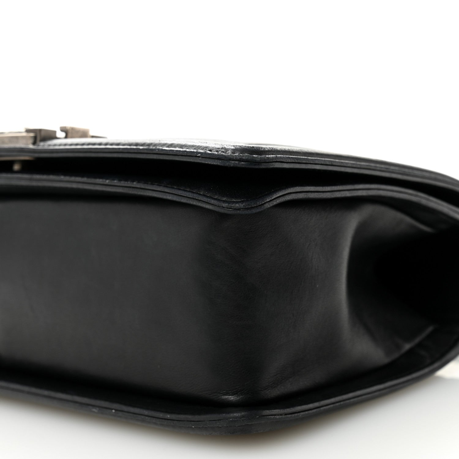 Chanel Lambskin Quilted Medium Boy Flap Black 10 of 10