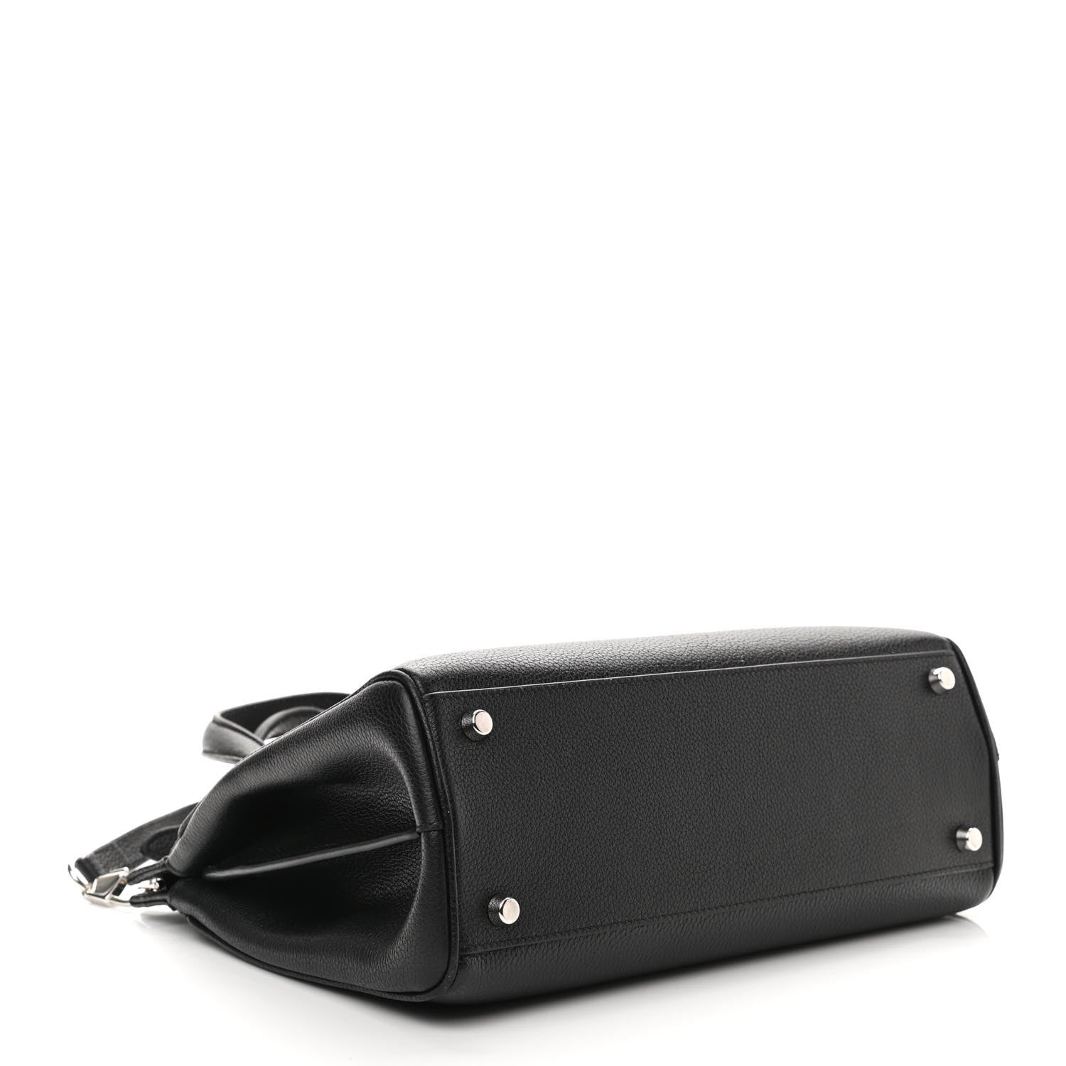 Gucci Grainy Calfskin Small Zumi Top Handle Bag Black 4 of 11