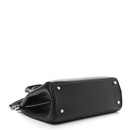 Gucci Grainy Calfskin Small Zumi Top Handle Bag Black 4 of 11