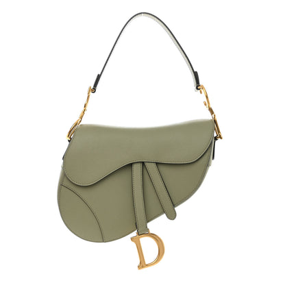 Christian Dior Grained Calfskin Saddle Bag Sage 1 of 11
