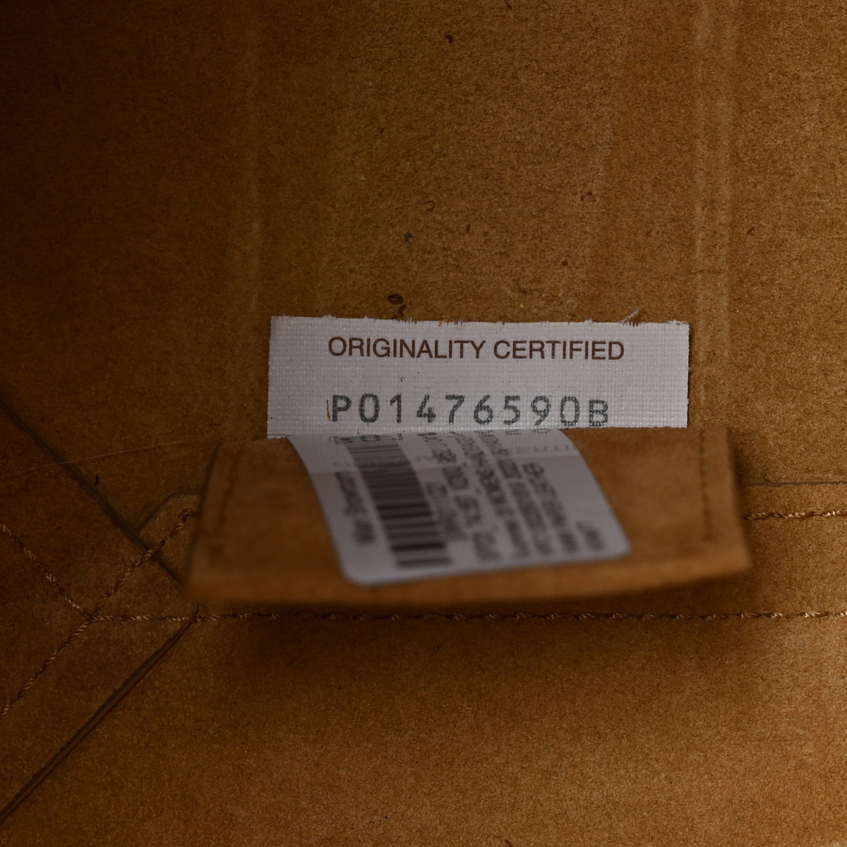 Calfskin Medium Brown Bag Tote Kraft