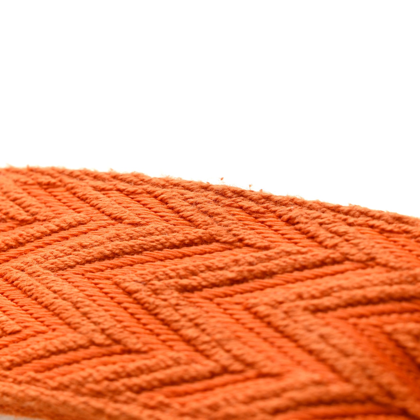 Canvas Small Bride-A-Brac Pouch Natural Orange