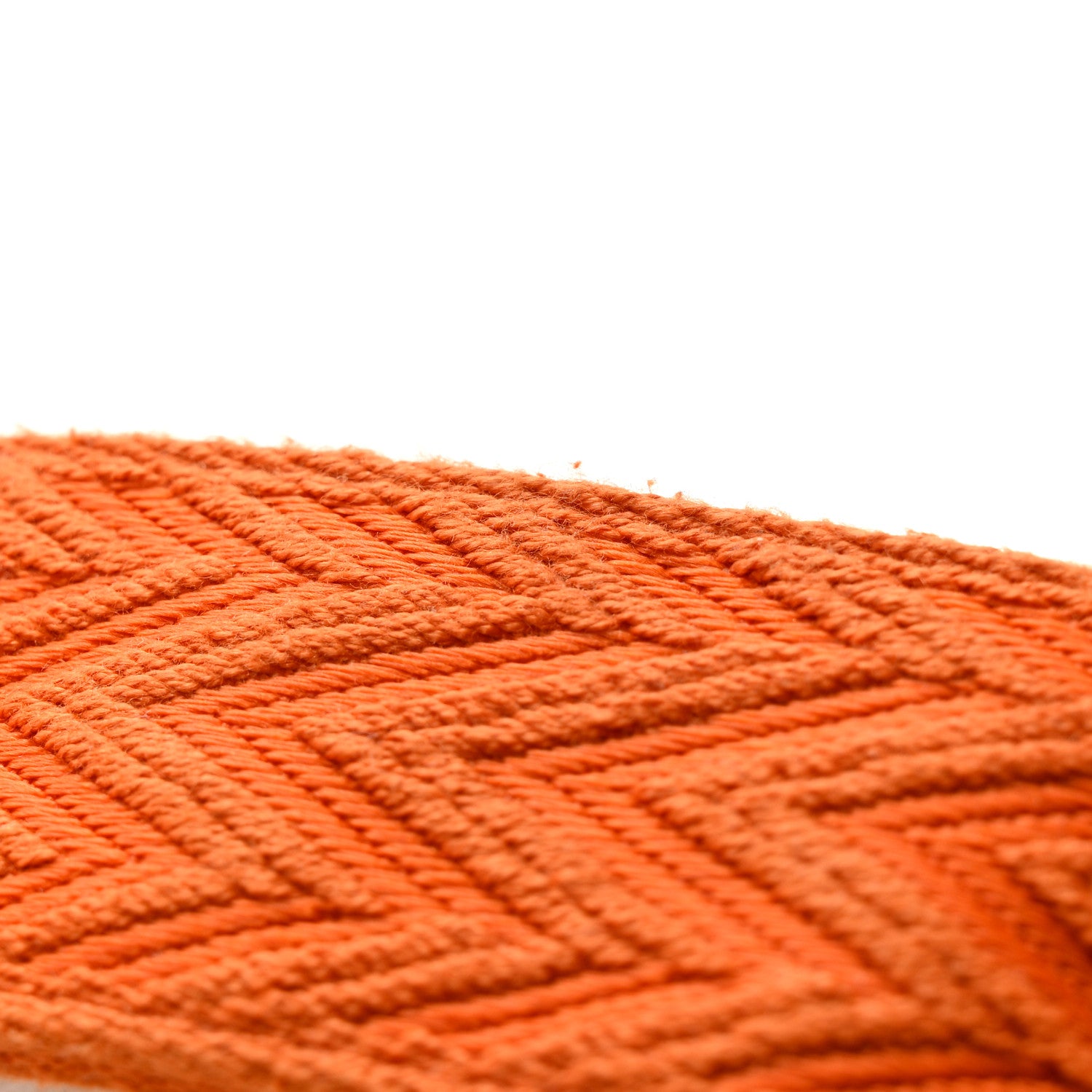 Hermes Canvas Small Bride-A-Brac Pouch Natural Orange 7 of 8