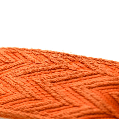 Hermes Canvas Small Bride-A-Brac Pouch Natural Orange 7 of 8