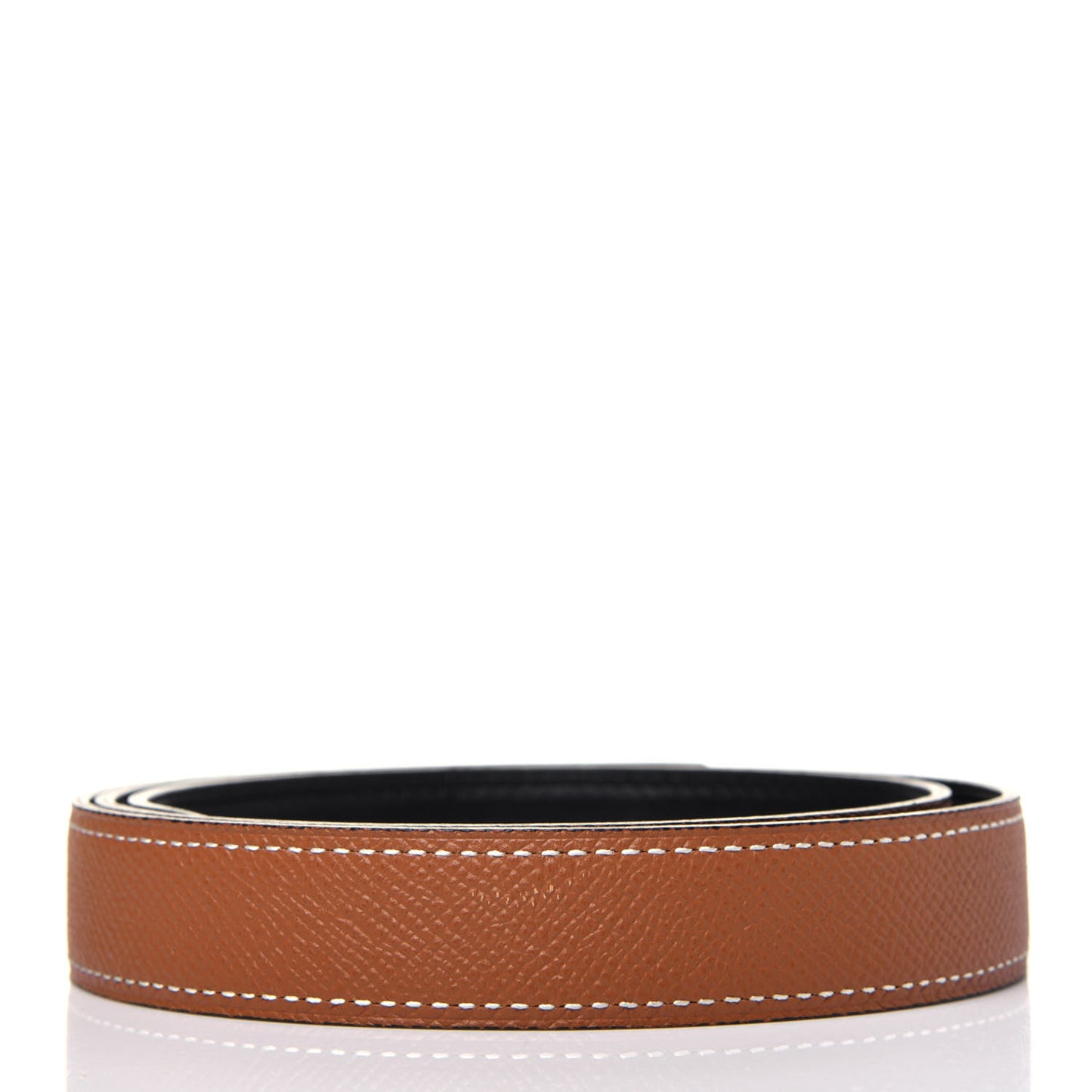 Swift Epsom 24mm Belt Strap 80 Black Gold