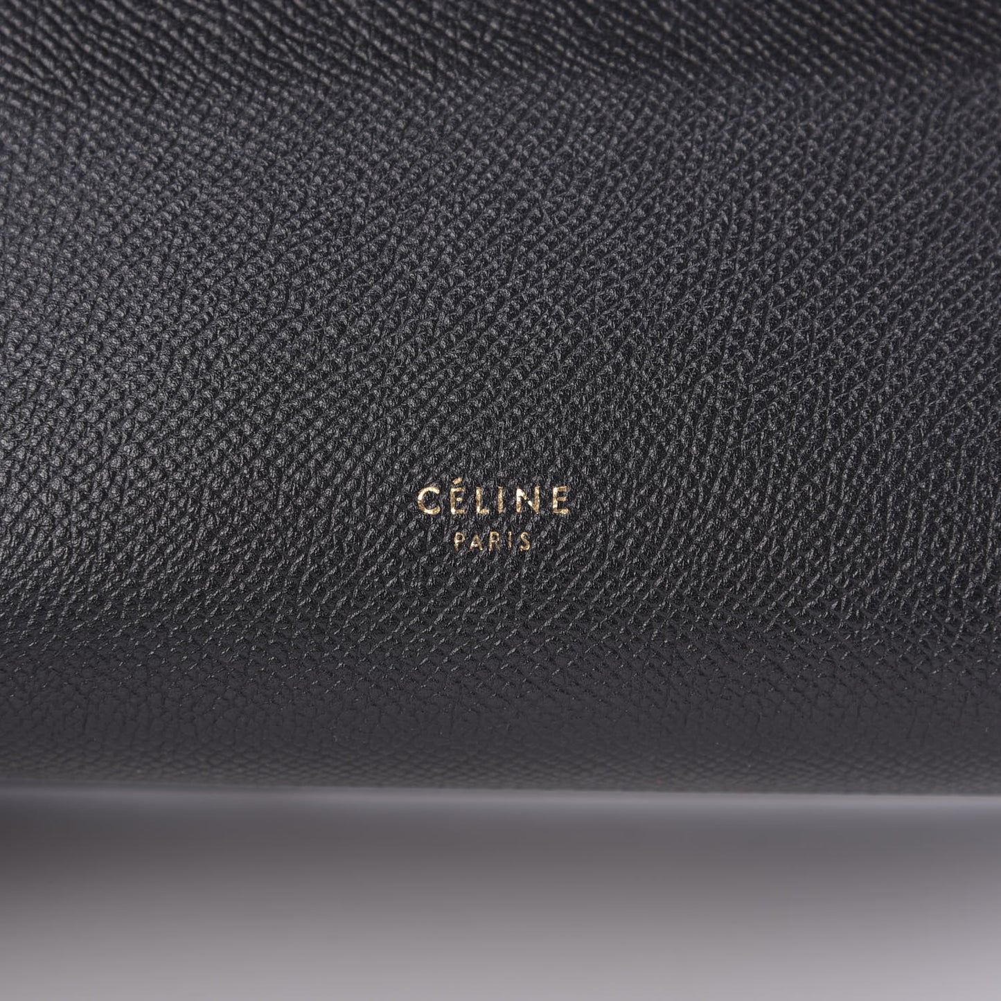 Grained Calfskin Nano Belt Bag Black