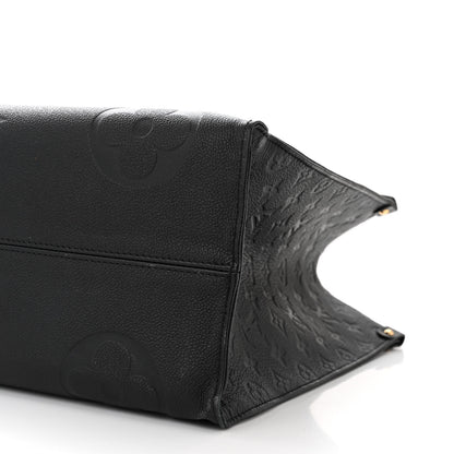 Louis Vuitton Empreinte Monogram Giant Onthego GM Black 9 of 10