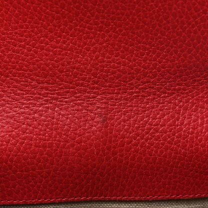 Gucci Dollar Calfskin Small Interlocking G Shoulder Bag Red 13 of 14