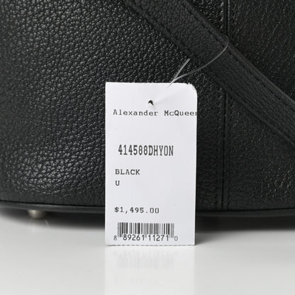 Alexander McQueen Calfskin De Manta Shoulder Bag Black 10 of 10