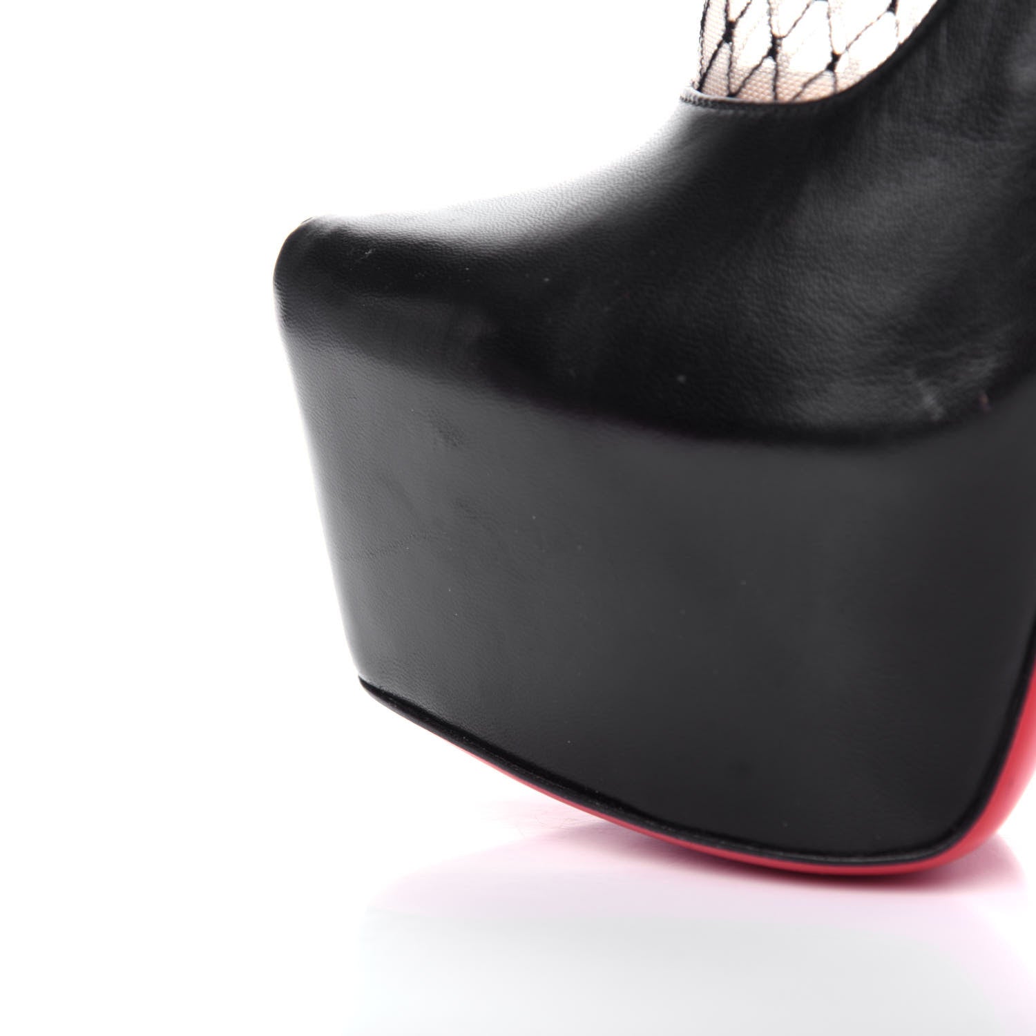 Christian Louboutin Kid Lace Resillissima 160 Booties 36.5 Black 10 of 10