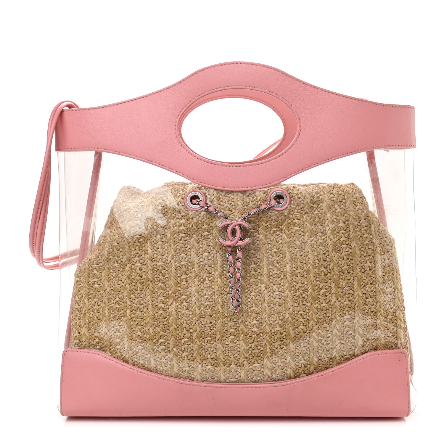Chanel Calfskin PVC Chanel 31 Bag Pink 1 of 12