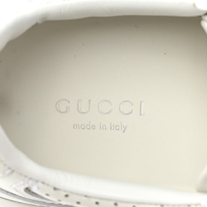 Gucci Calfskin GG Tennis Embossed Perforated Womens Platform 55mm Sneakers 35 Great White 8 of 14
