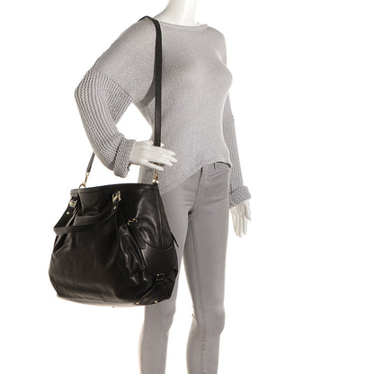 Gucci Leather Medium Bridle Tote Black 2 of 9