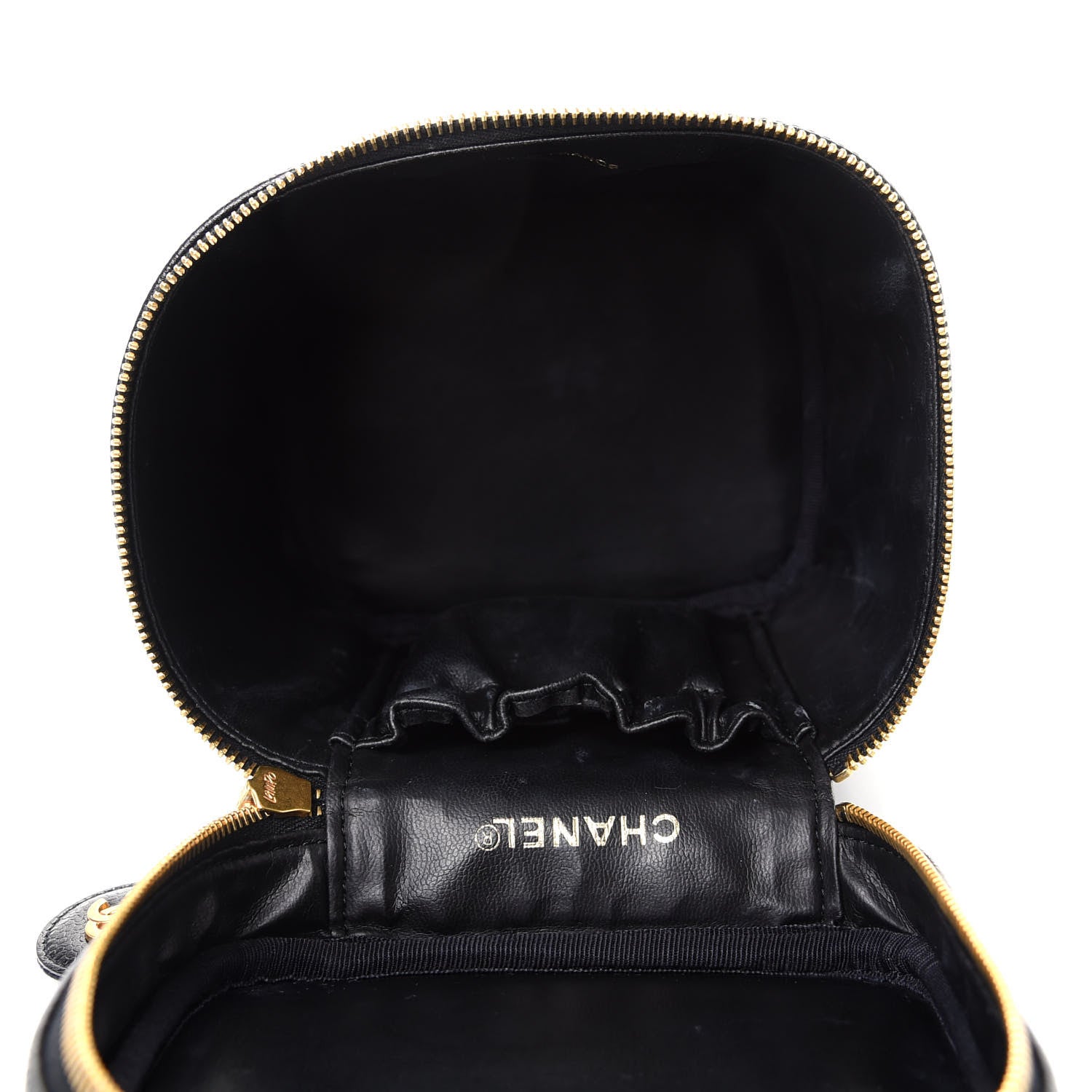 Chanel Caviar Vanity Cosmetic Case Black 5 of 8