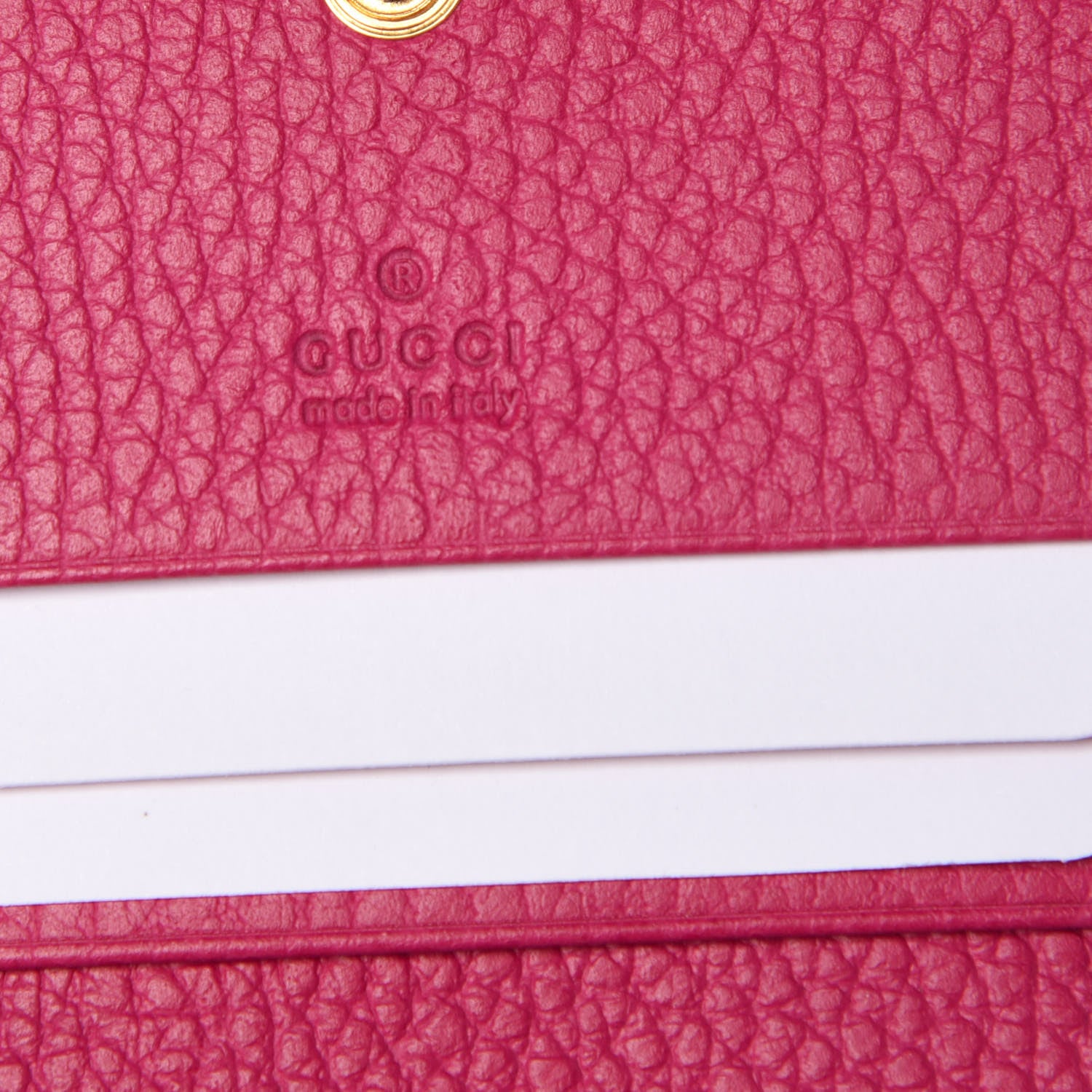 Gucci Dollar Calfskin GG Marmont Card Case Box Pink 6 of 9