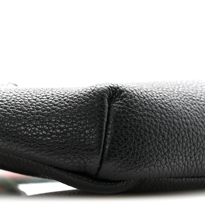 Gucci Grained Calfskin Logo Belt Bag Black 9 of 12